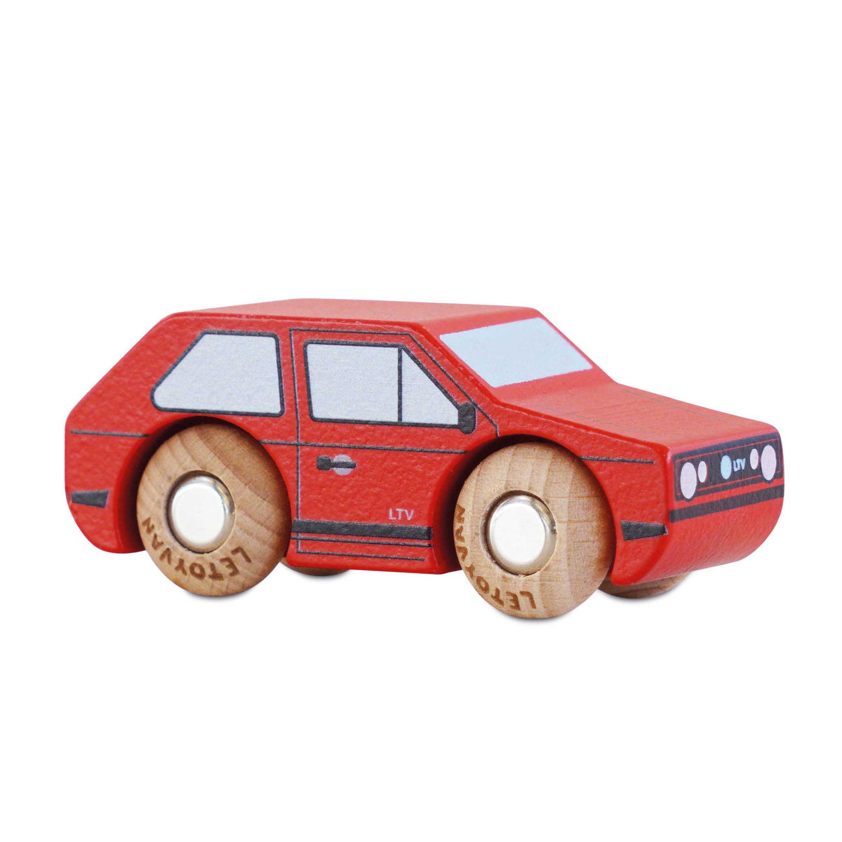 Le Toy Van No. 8 GT50 Gary - Classic Wooden Car