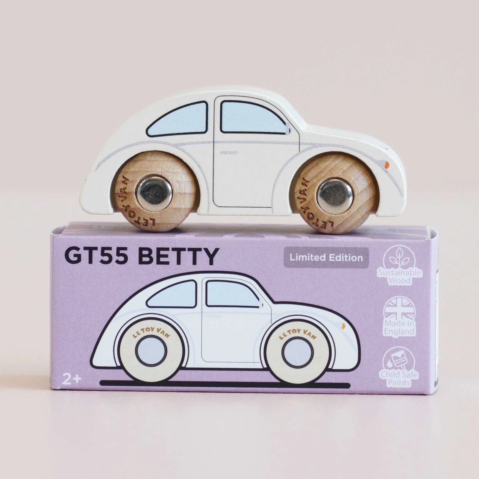 Le Toy Van No. 9 GT55 Betty - Classic Wooden Car