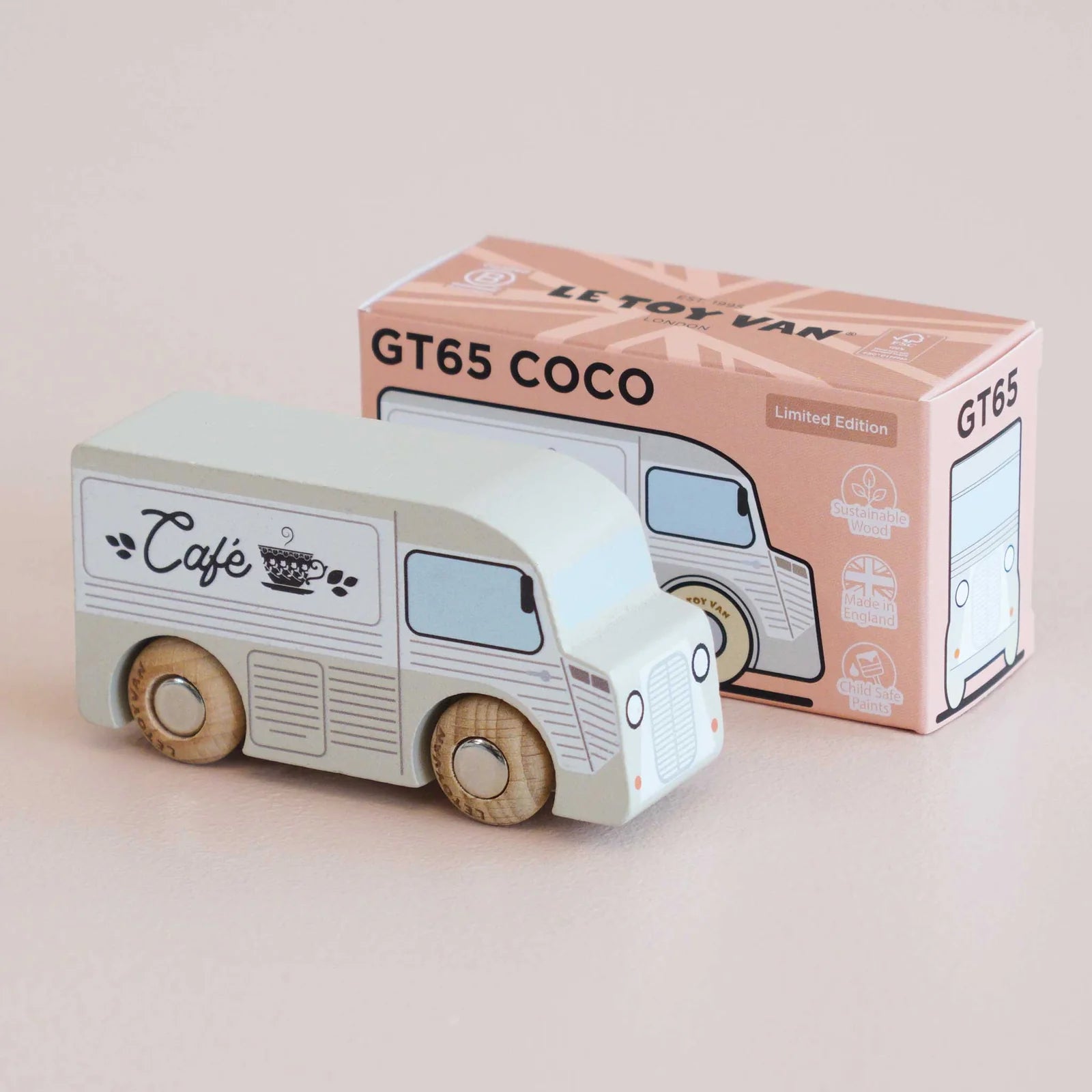 Le Toy Van No. 11 GT65 Coco - Wooden Coffee Van