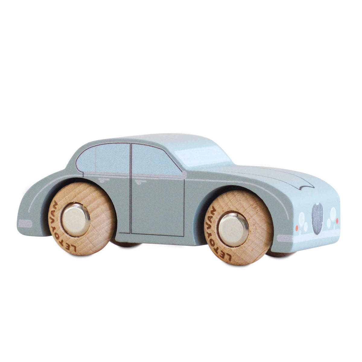 Le Toy Van No. 12 GT70 Jack - British classic Wooden Car