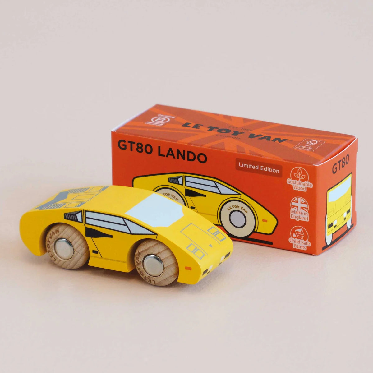 Le Toy Van No. 14 GT80 Lando - Wooden Supercar