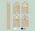Personalised Wooden Growth Chart / Height Ruler