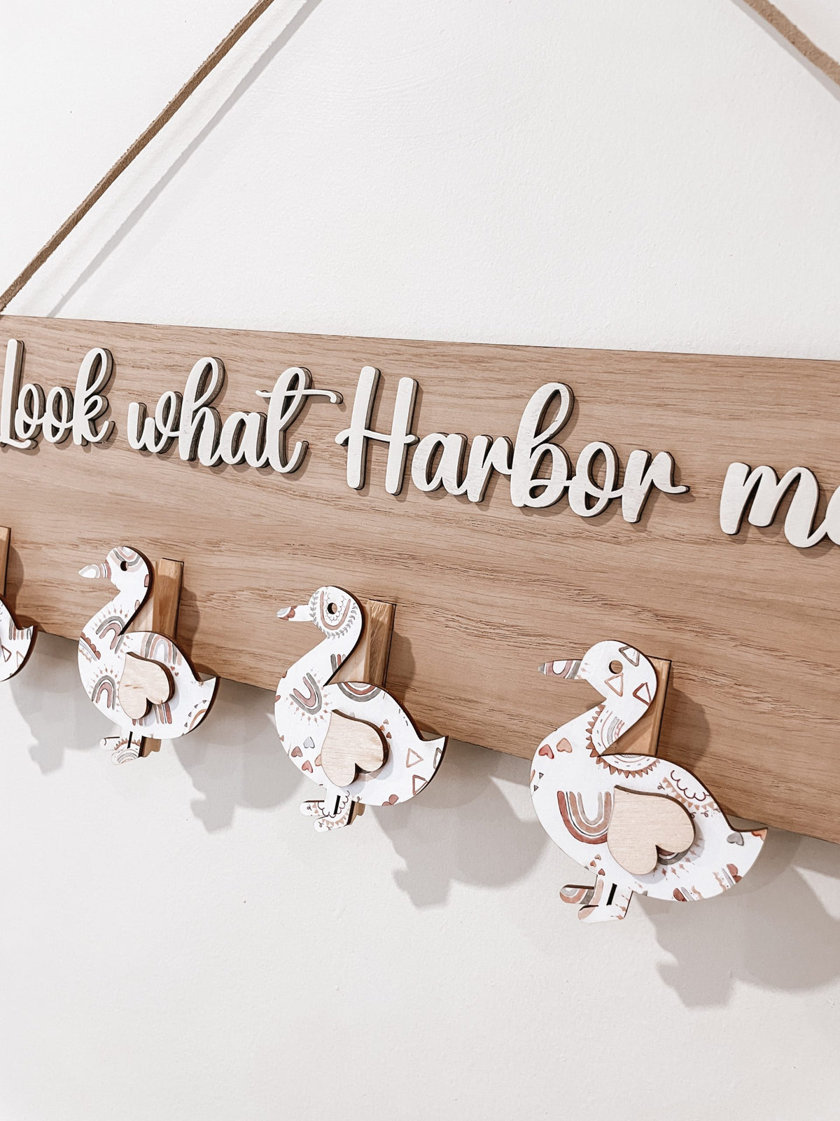 Look What I Made Kids Artwork Display – Duck Theme