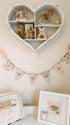 Personalised Wooden Nursery Bunting – Baby Pink