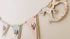 Personalised Wooden Nursery Bunting – Baby Pink