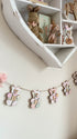 Personalised Wooden Nursery Bunting – Baby Blue