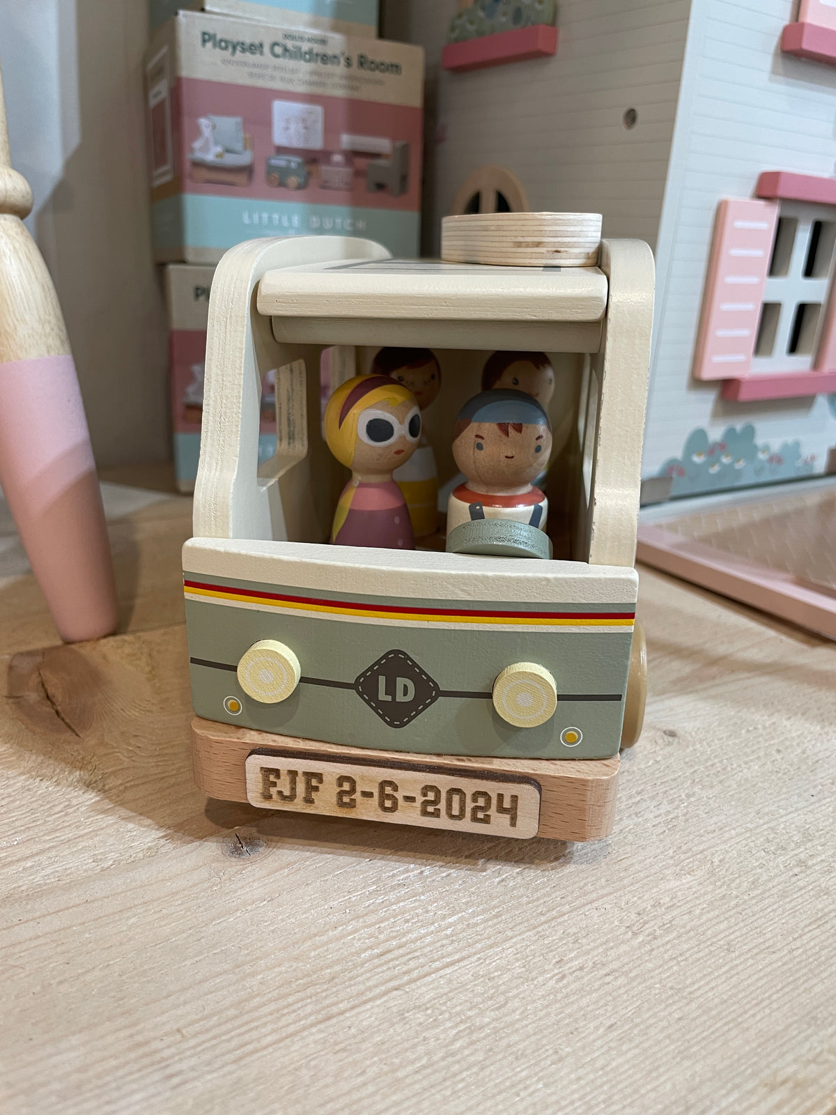 Little Dutch Wooden Vintage Campervan