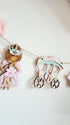 Personalised Wooden Princess Bunting