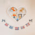 Personalised Wooden Train & Carriage Bunting