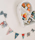 Personalised Wooden Camper Van And Triangle Bunting