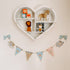 Personalised Wooden Jungle Themed Triangle Bunting