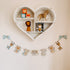 Personalised Wooden Jungle Bunting
