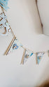 Personalised Wooden Nursery Bunting – Baby Blue