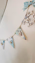 Personalised Wooden Nursery Bunting – Baby Blue