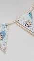 Personalised Wooden Nursery Bunting – Baby Blue