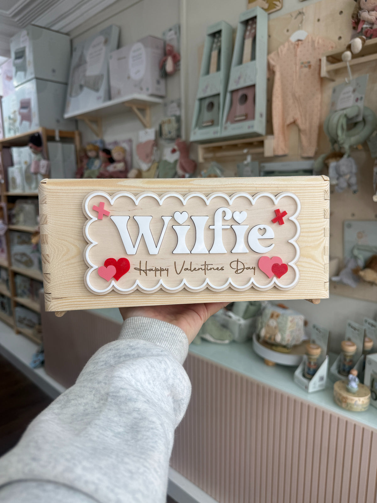 Valentine's Day Interchangeable Wooden Plaques – All Seasons Crate