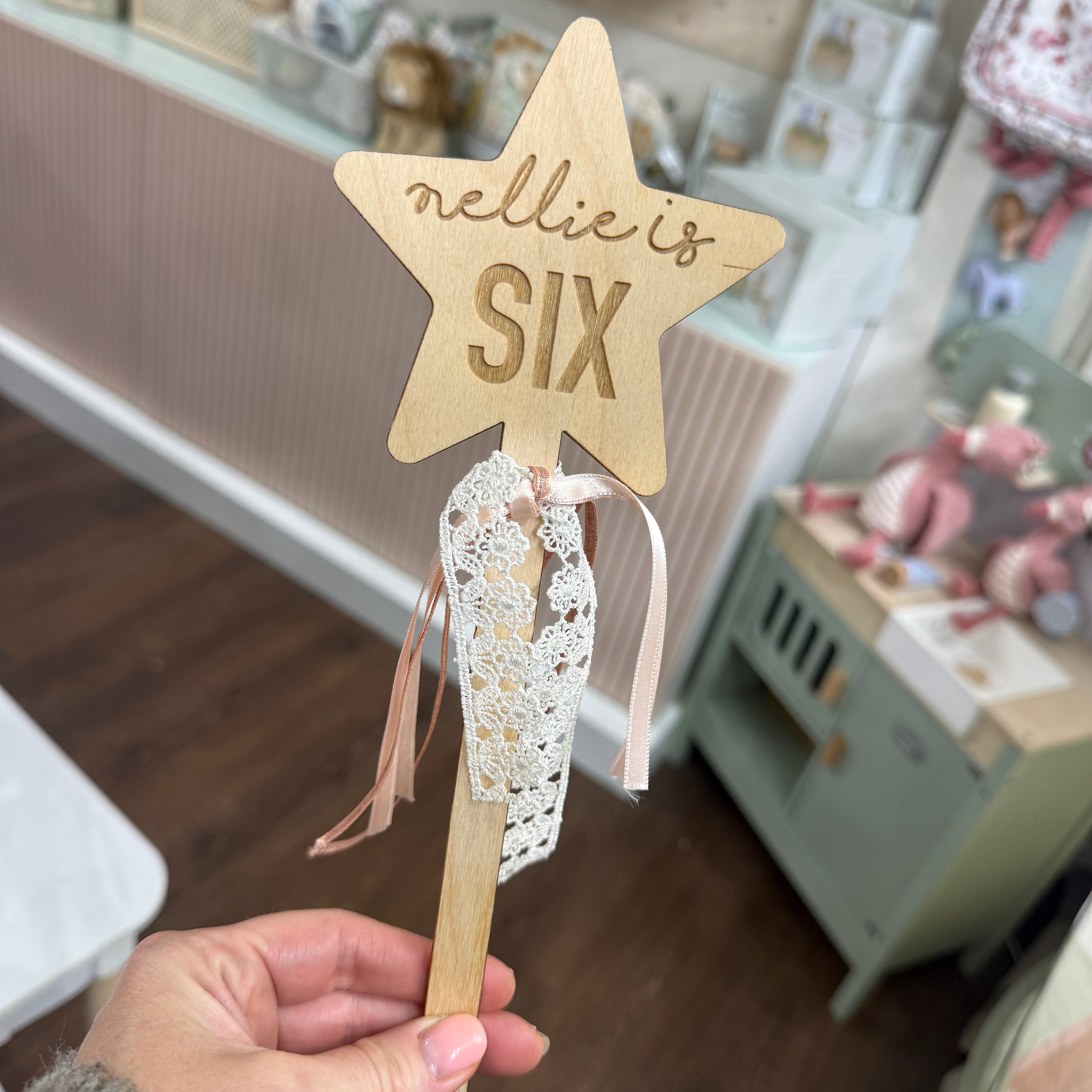 Personalised Wooden Age Wand