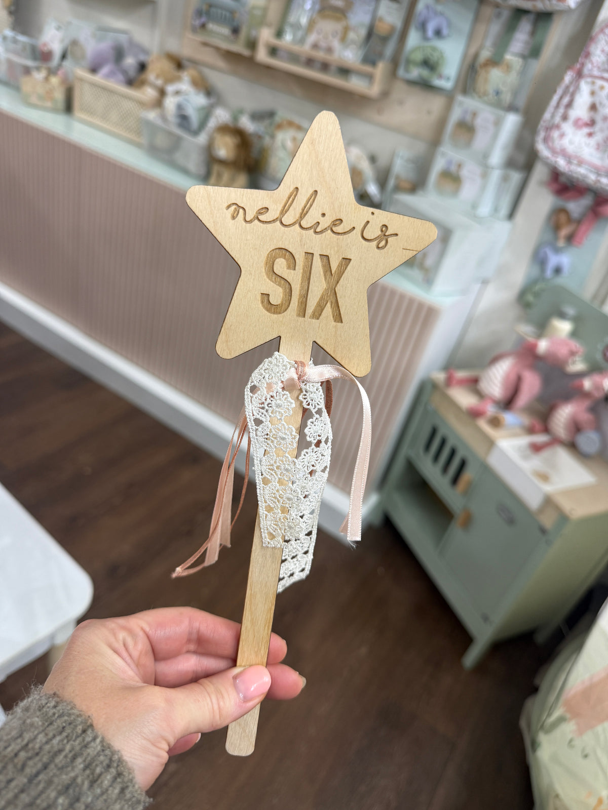 Personalised Wooden Age Wand