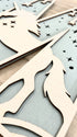 Personalised Unicorn Wooden Wall Letters – Nursery & Bedroom Decor