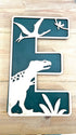 Personalised Dinosaur Wooden Wall Letters – Nursery & Bedroom Decor