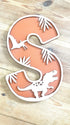 Personalised Dinosaur Wooden Wall Letters – Nursery & Bedroom Decor