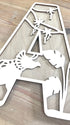 Personalised Dinosaur Wooden Wall Letters – Nursery & Bedroom Decor