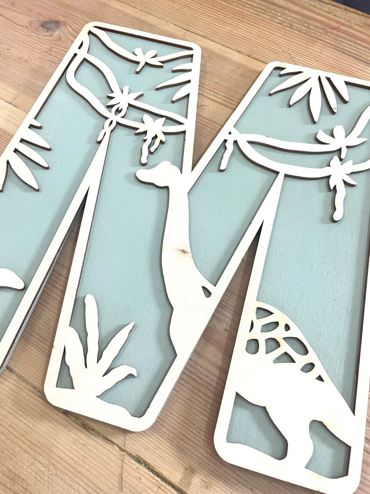 Personalised Dinosaur Wooden Wall Letters – Nursery & Bedroom Decor