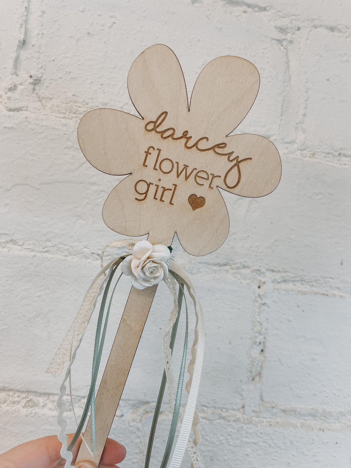 Personalised Flower shape Wands