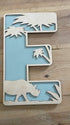 Personalised Safari Wooden Wall Letters – Nursery & Bedroom Decor