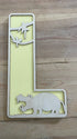 Personalised Safari Wooden Wall Letters – Nursery & Bedroom Decor