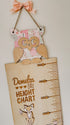 Personalised Nursery / Woodland Themed Height Chart