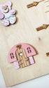 Personalised Nursery / Woodland Themed Height Chart