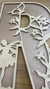 Personalised Fairy Wooden Wall Letters – Nursery & Bedroom Decor