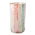 Heaven Sends Tall Pink Striped Vase