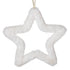 Heaven Sends Fluffy Hanging White Star Large