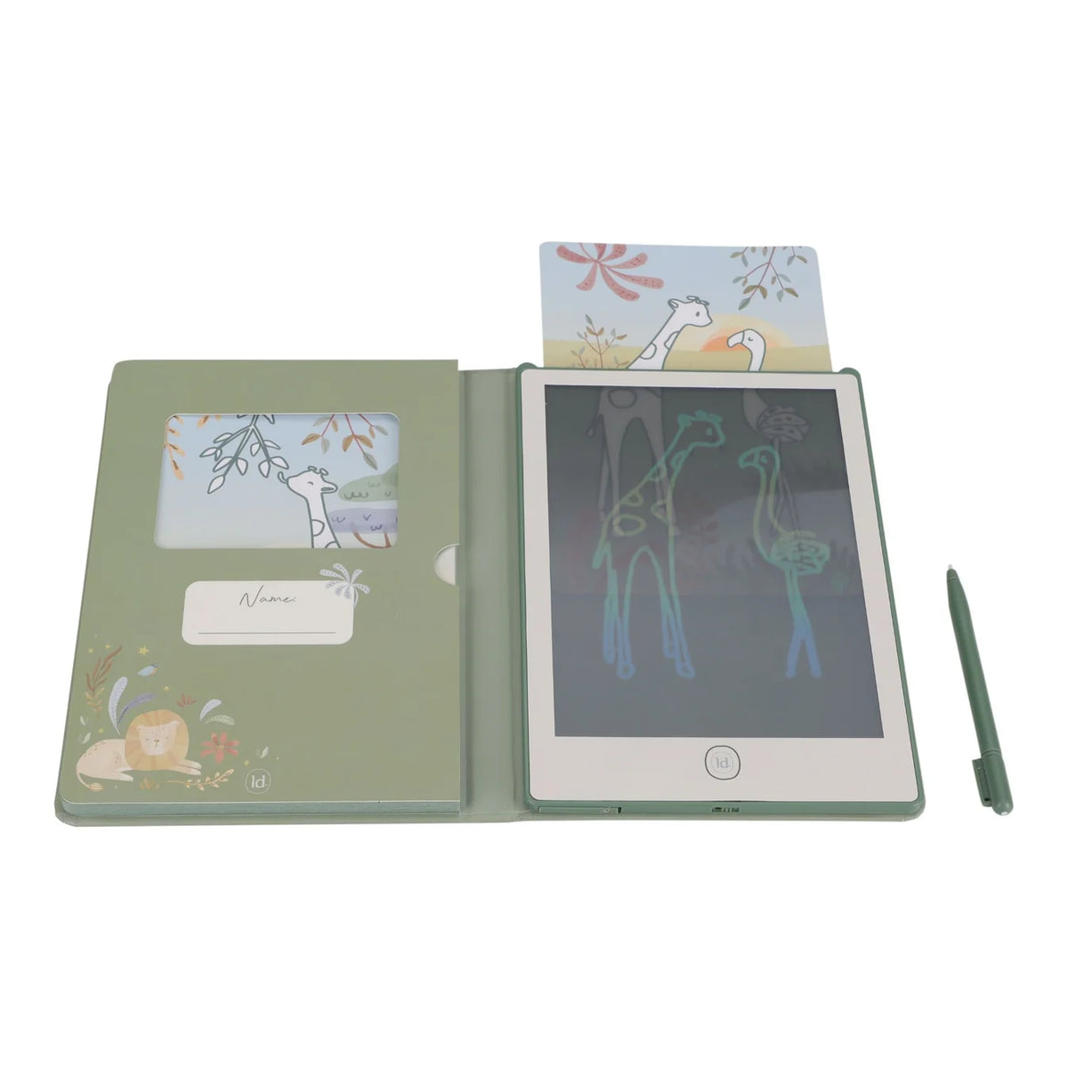 Little Dutch Drawing Tablet – Safari Friends