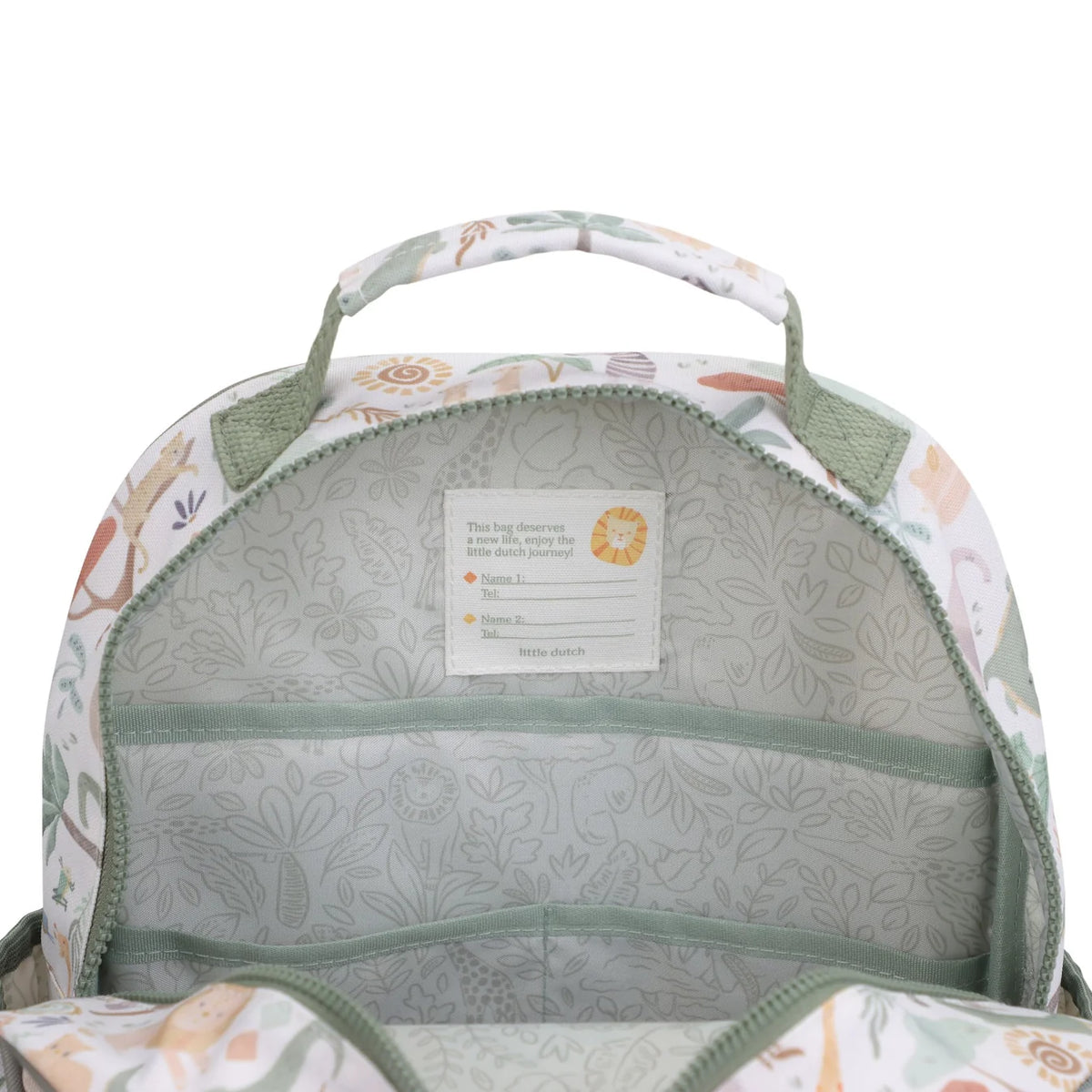 Little Dutch Large Backpack – Safari Friends