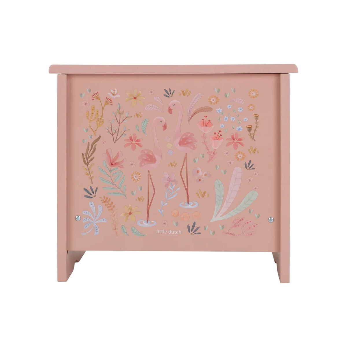 Little Dutch Wooden Piano Pink - Safari Friends