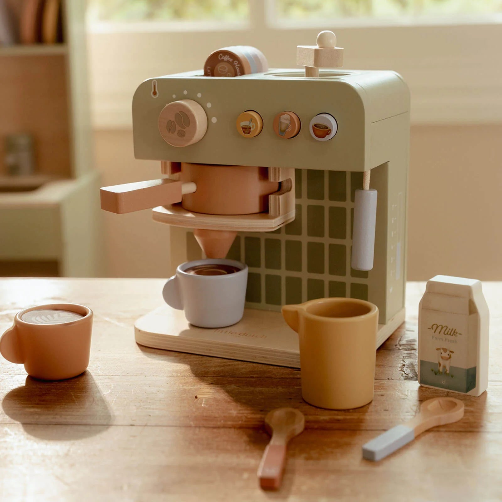 Little Dutch Wooden Coffee Machine
