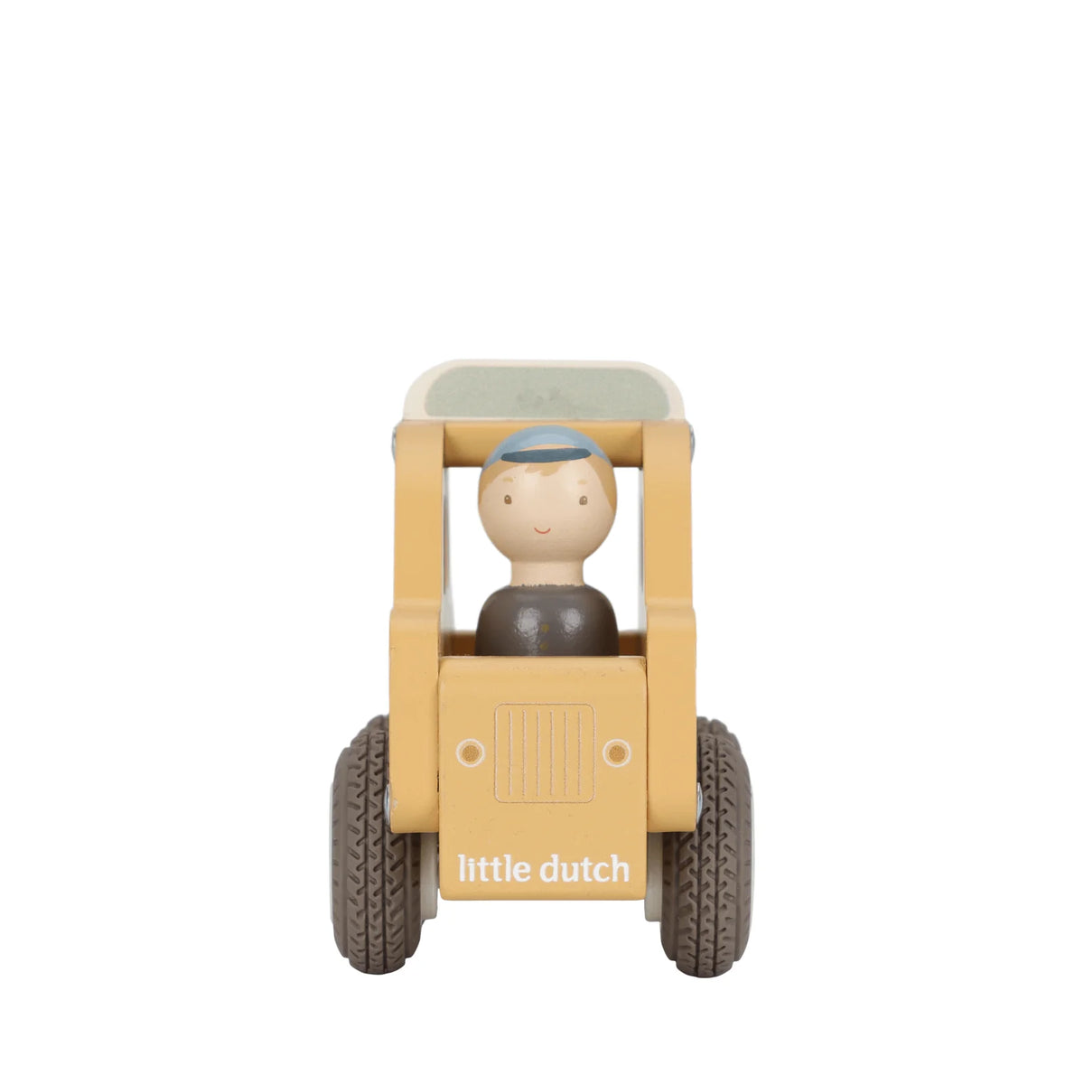 Little Dutch Wooden Taxi with Peg Doll