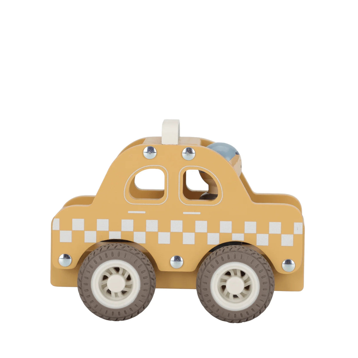 Little Dutch Wooden Taxi with Peg Doll