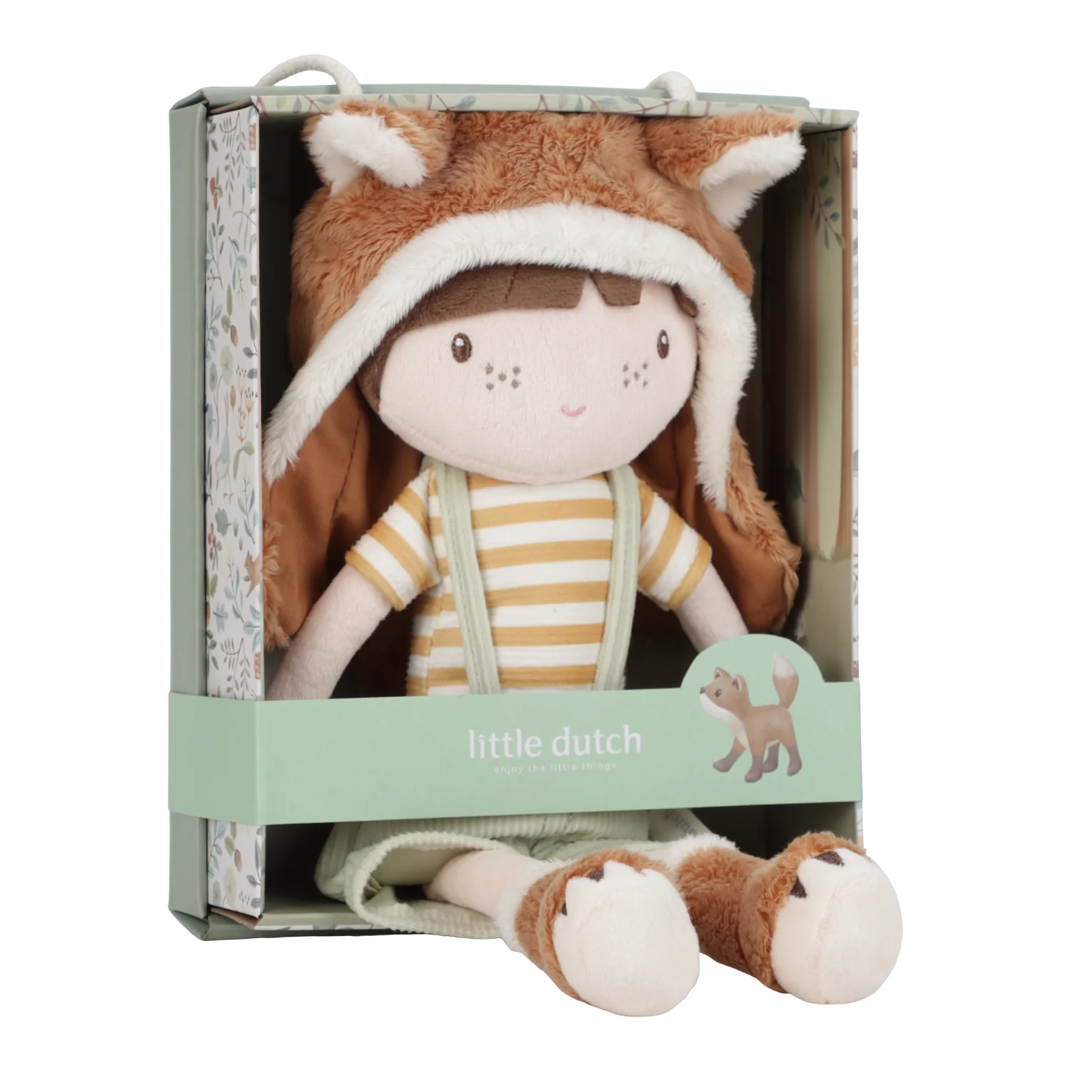 Little Dutch Cuddle Doll Forest Friend Sam – 35cm