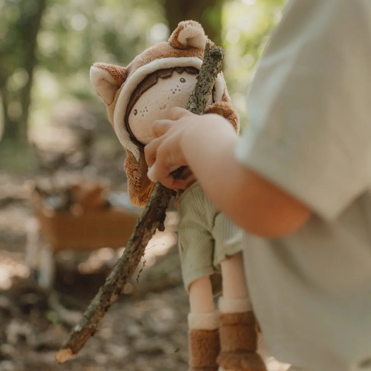 Little Dutch Cuddle Doll Forest Friend Sam – 35cm