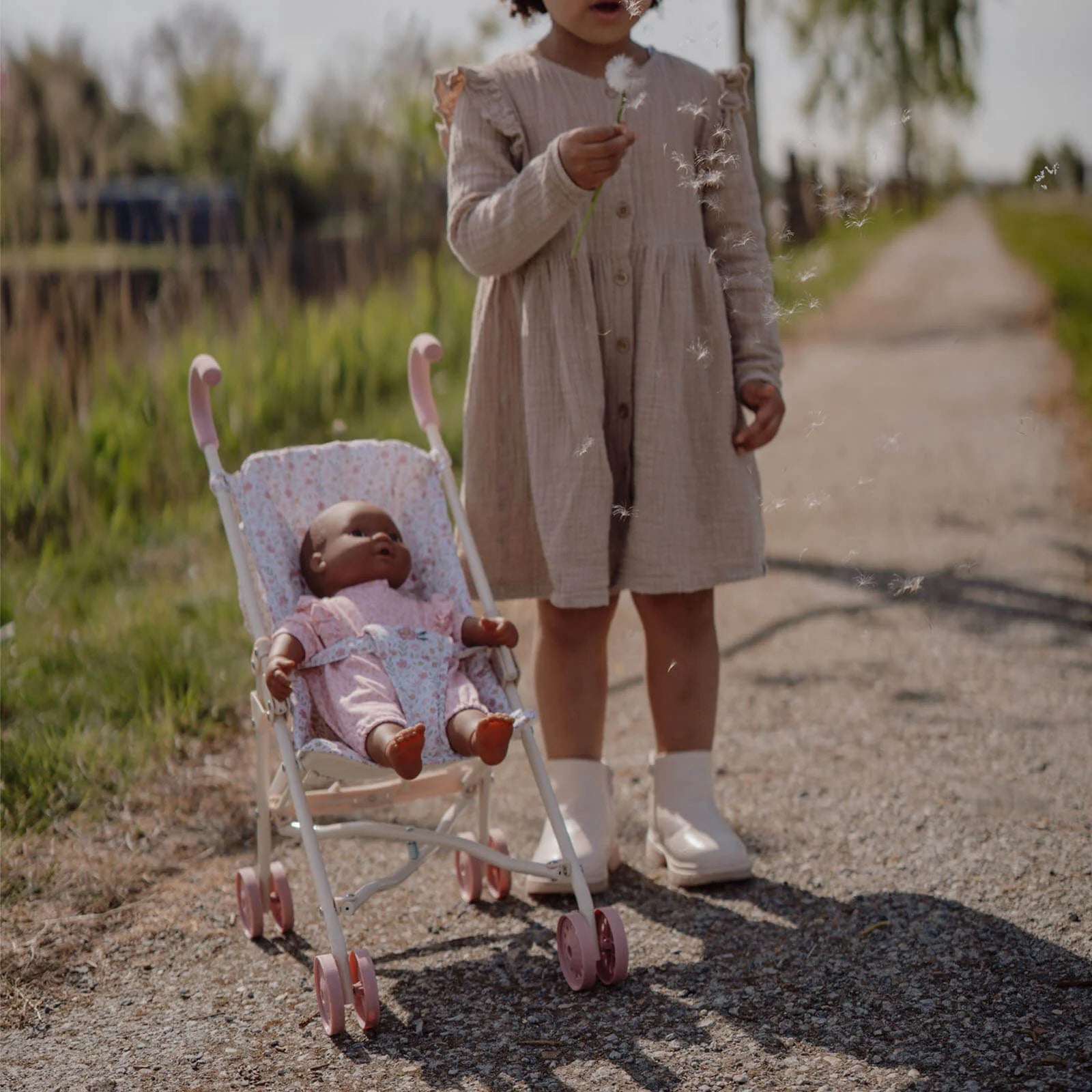 Little Dutch Metal Doll Stroller