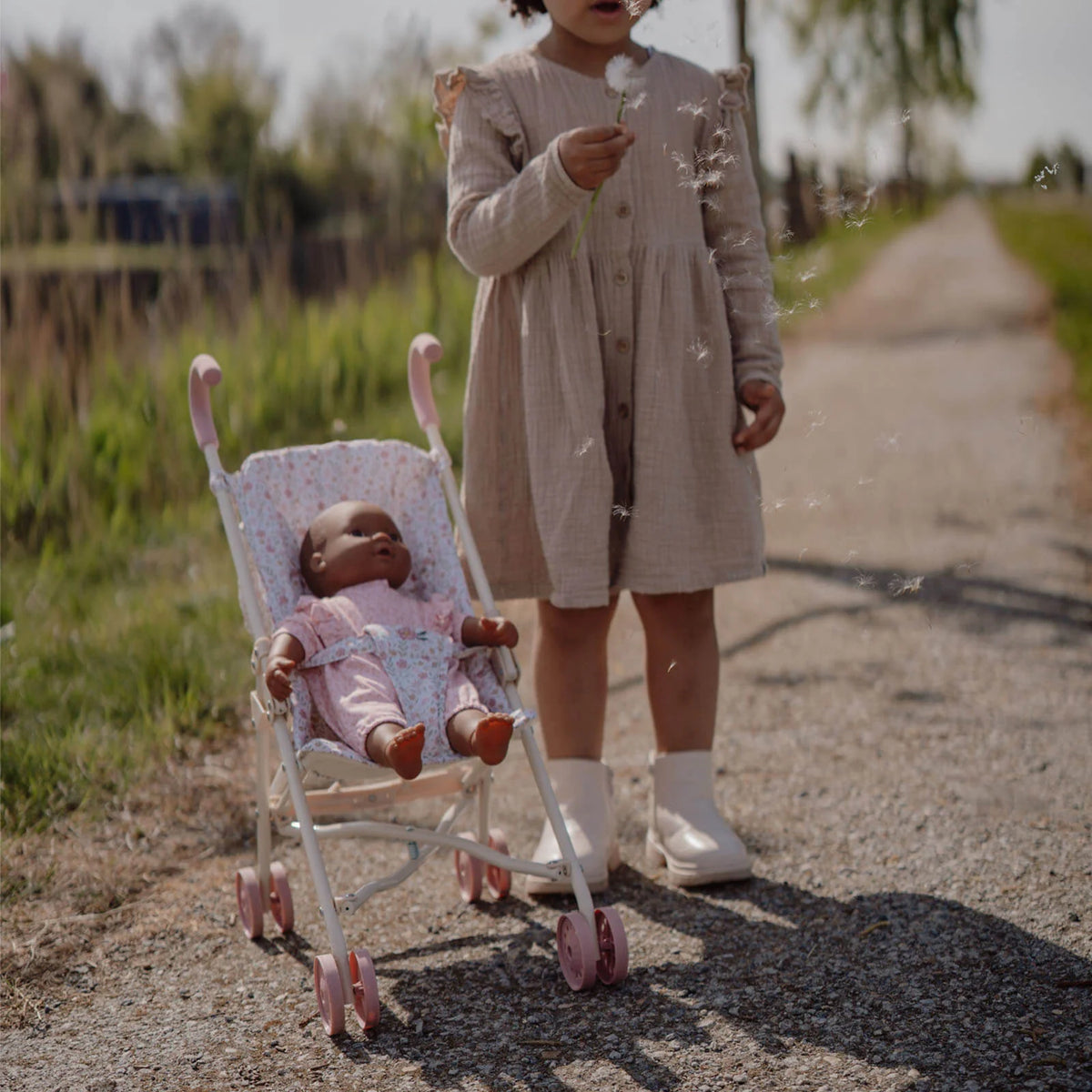 Little Dutch Metal Doll Stroller