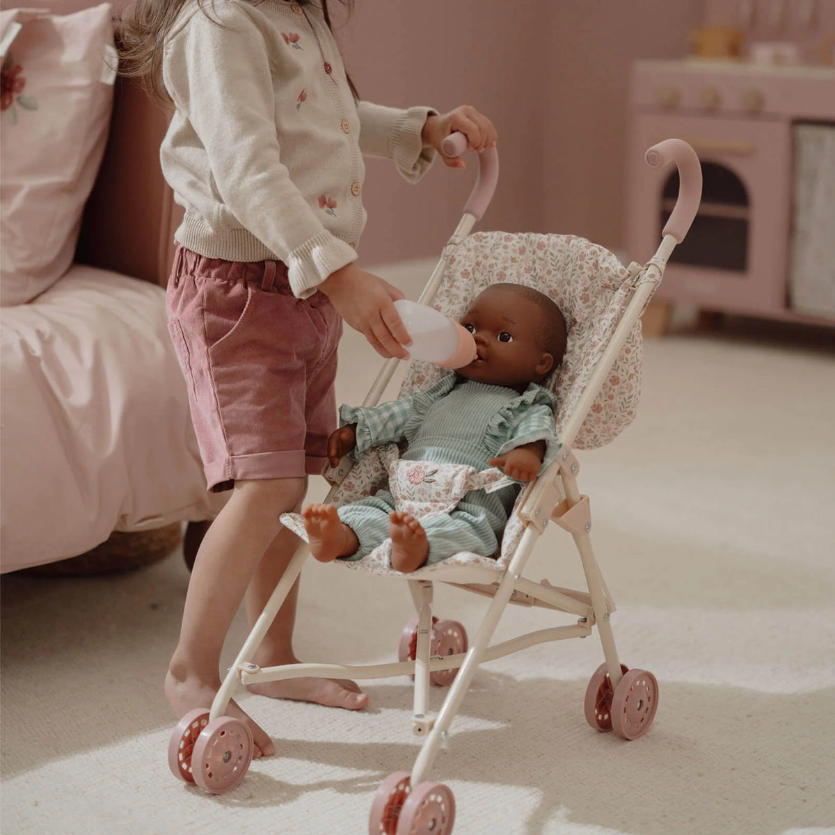 Little Dutch Metal Doll Stroller