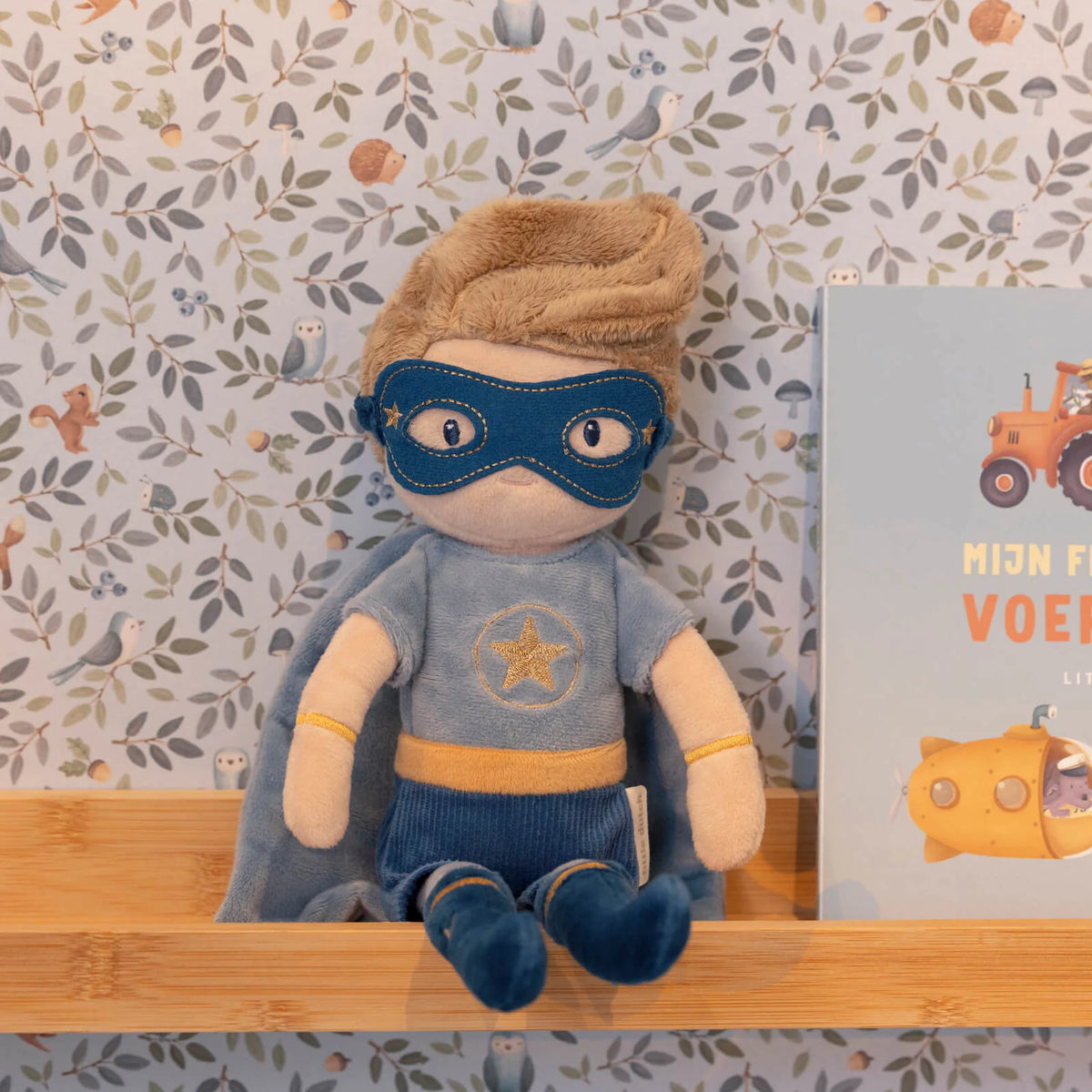 Little Dutch Superhero Doll Jim – 35cm