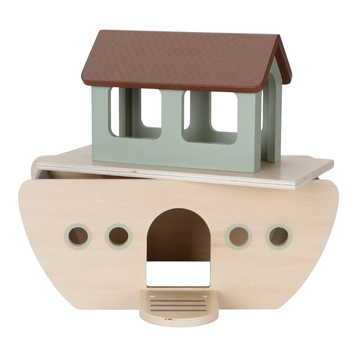 Little Dutch Wooden Noah’s Ark – 25 Piece Set