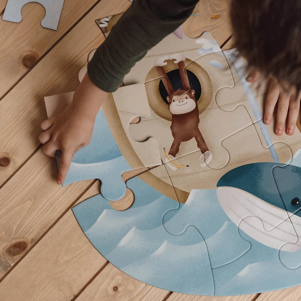 Little Dutch Noah’s Ark XL Floor Puzzle – 44 Pieces