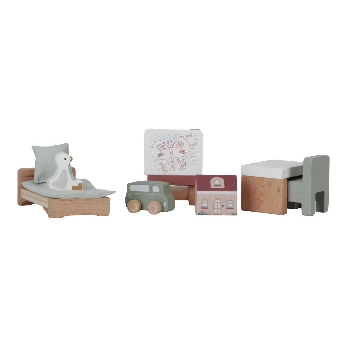 Little Dutch Dollhouse Children’s Room Expansion Set